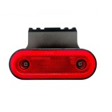 LED Lampa Gabarit 12v 24v Remorca Camioane Rosu Reflector E9