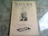 REVISTA NATURA NR.9/1933