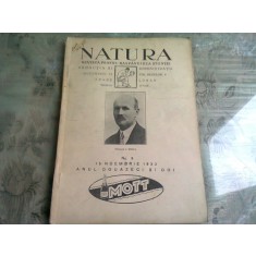 REVISTA NATURA NR.9/1933