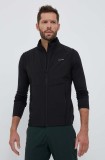 Viking vesta sport Acadia culoarea negru, de tranzitie