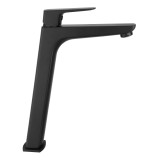 Baterie baie pentru lavoar, Ferro Lippi BLP2LEABL, montaj stativ, monocomanda, finisaj negru