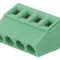 Regletă Conexiuni PCB 90&deg; 5,08mm 4 Piste 400V