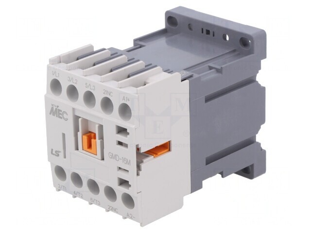 Contactor 3P NO 3 Aux NC 24VDC 16A IP20