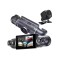 Camera auto ZYTEQ&reg;️ 4 lentile, Full HD 1080P, WiFi, ecran IPS 3&quot;, Night Vision, WDR, G-sensor, detectare miscare, filmare zi/noapte, neagra