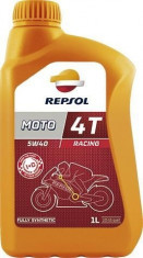 Ulei moto Racing 4T 5W40 1L, Repsol foto