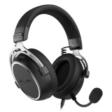 Casti Gaming Head-band HATOR HYPERGANG 3 Hi-Res, Wired, Negru