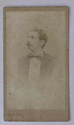 STUDIO FOTO CARJAT et Cie. PARIS , FOTOGRAFIE C.D.V. , A DOUA JUMATATE A SEC. XIX foto