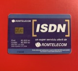 Cartela telefonică de colecție ISDN