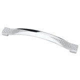 Cumpara ieftin Maner pentru mobila, din metal, OZS-1230, lungime 343 mm, distanta gauri 320 mm, crom lucios