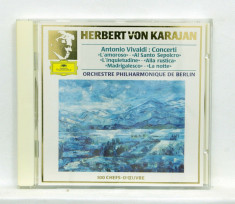 Vivaldi - Concerti, Karajan, Berliner Philharmoniker, CD Deutsche Grammophon foto