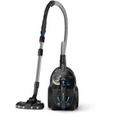 Aspirator fara sac Philips FC9747/09, PowerCyclone 8, 900W, filtru alergenic H13, cap de aspirare Triactive + LED, perie miniTurbo pentru parul animal