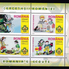 2005 Cercetasii Romaniei Bl.357 LP1686b MNH Pret 3+1Lei