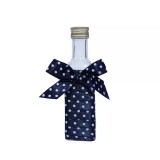 Cumpara ieftin Sticluta Mir pentru Botez, Bleumarin cu buline - SM03