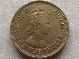 HONG KONG-10 CENTS 1963