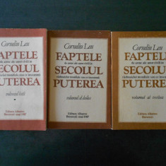 CORNELIU LEU - FAPTELE DE ARME ALE UNOR CIVILI IN SECOLUL RAZBOAIELOR 3 volume