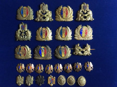 INSIGNE MILITARE - EFECTE MILITARE - CUCI - EMBLEMA - COIFURA - CASCHETA foto