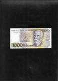 Brazilia 1 cruzado novo pe 1000 cruzados 1989 seria0035011499 unc