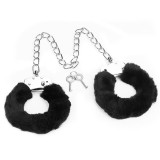 Catuse Metalice cu plus Negru pentru Picioare, Fetish Pleasure#