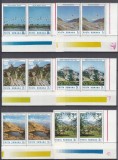 ROMANIA 1987 LP 1182 PEISAJE TURISTICE PERECHE SERII STARE MNH