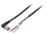 Cablu de Conectare M8 4 Pini Unghi 2m PVC