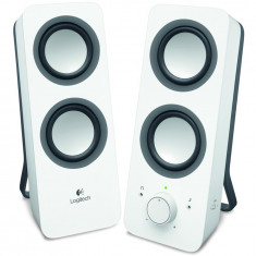 BOXE LOGITECH 2.0, RMS: 5W (2 x 2.5W), white, &amp;quot;Z200&amp;quot; &amp;quot;980-000811&amp;quot; (include TV foto