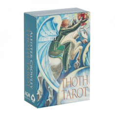 Carti tarot marime pentru buzunar Thoth - Aleister Crowley foto