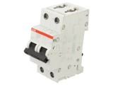 &Icirc;ntrerupător supracurent ABB 16A 2 poli 400VAC 400VDC 2CDS272061R0468