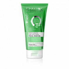 Gel pentru curatarea fetei, Eveline Cosmetics, Moisturising and Soothing 3in1, 150 ml