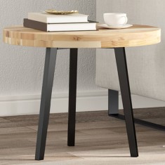 vidaXL Blat de masă rotund, &Oslash;50x4 cm, lemn masiv de acacia 4008689
