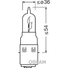BEC MOTO 12V S2 35/35 W ORIGINAL OSRAM