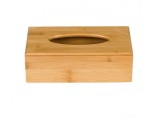 Cutie pentru depozitarea servetelelor din Bambus, Natur, 27x14x9 cm