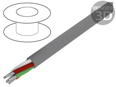 Cablu Alpha Essential 5x20AWG neecranat 30,5m foto
