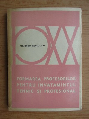 Formarea profesorilor pentru &amp;icirc;nvățăm&amp;icirc;ntul tehnic și profesional foto
