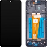 Cumpara ieftin Display cu Touchscreen Samsung Galaxy A04 A045, cu Rama, Negru, Service Pack GH81-22731A