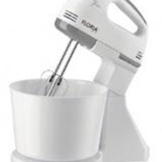 Mixer cu bol Floria ZLN-7577 ALB, 7 viteze, Bol plastic 2 Litri, Putere 150W, ALB