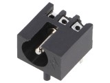 Conector Alimentare DC Tată 5,5/2,1mm THT