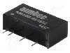 Convertor de tensiune, DC-DC, intrare 4,5...5,5V DC, iesire 15V DC, putere 1W, AIMTEC - AM1DS-0515SZ