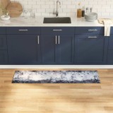 vidaXL Covor de bucătărie Other Beton grosier 45 x 150 cm Catifea