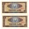 Bancnote Romania - 5 lei 1966 , 2 bancnote consecutive - 2 loturi