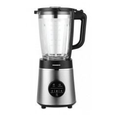 Blender de masa Heinner Bette Noir, 1400 W, capacitate bol sticla 1.75 L, control digital, viteza variabila, autocuratare