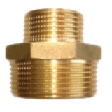 Niplu redus din bronz, 3/4&quot; x 1/2&quot;