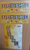Romania 2015 - Blocuri Alfabetul florilor x2 MNH
