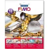 FIMO set 10 foițe de metal Argintiu silver