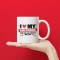 Cana alba personalizata I Love My Girlfriend, INOVATIX&reg;. 330ml