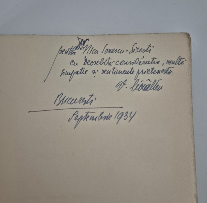V Ciocalteu Adanc impietrit Versuri Carte cu autograf si corectura autorului