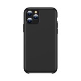 Husa TPU Totu Design Liquid Silicone pentru Apple iPhone 11 Pro Max, Neagra