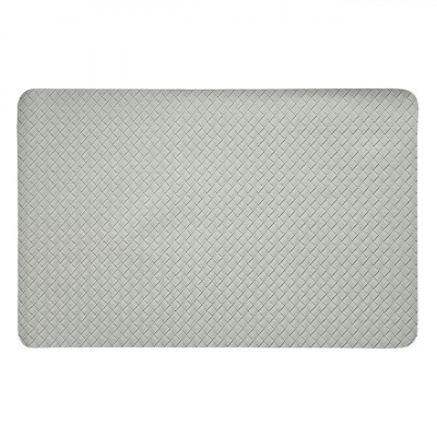 Suport Farfurie, Model Romburi, Dimensiune 45x30 cm, Compoziție PU-PP, Culoare Gri foto