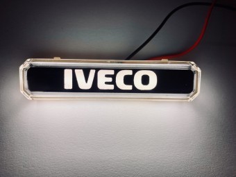 Lampa gabarit cu LOGO NEON Alb FR0260 Iveco foto