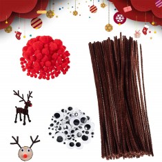 Set de creatie cu 400 piese pentru copii Ouqiwen, plastic/textil, multicolor