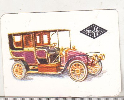 bnk cld Calendar de buzunar - 1989 - Autotransport foto